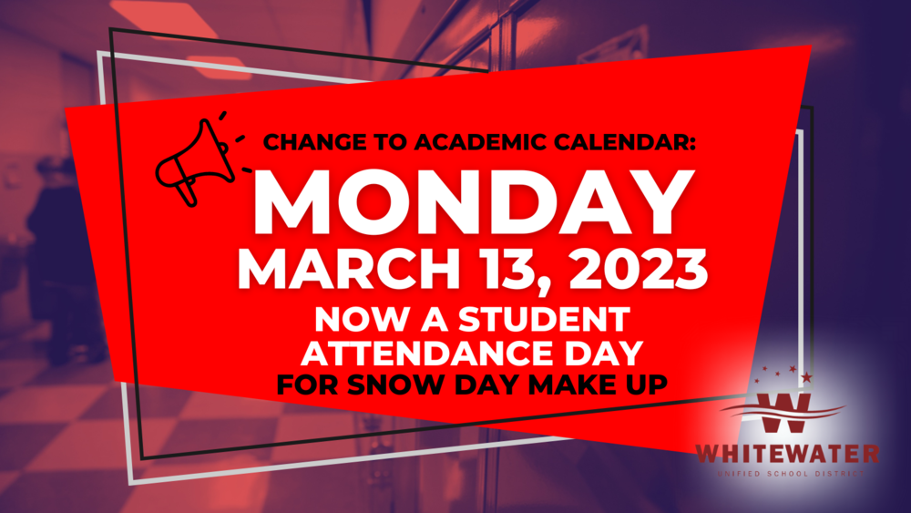 No School March 13th