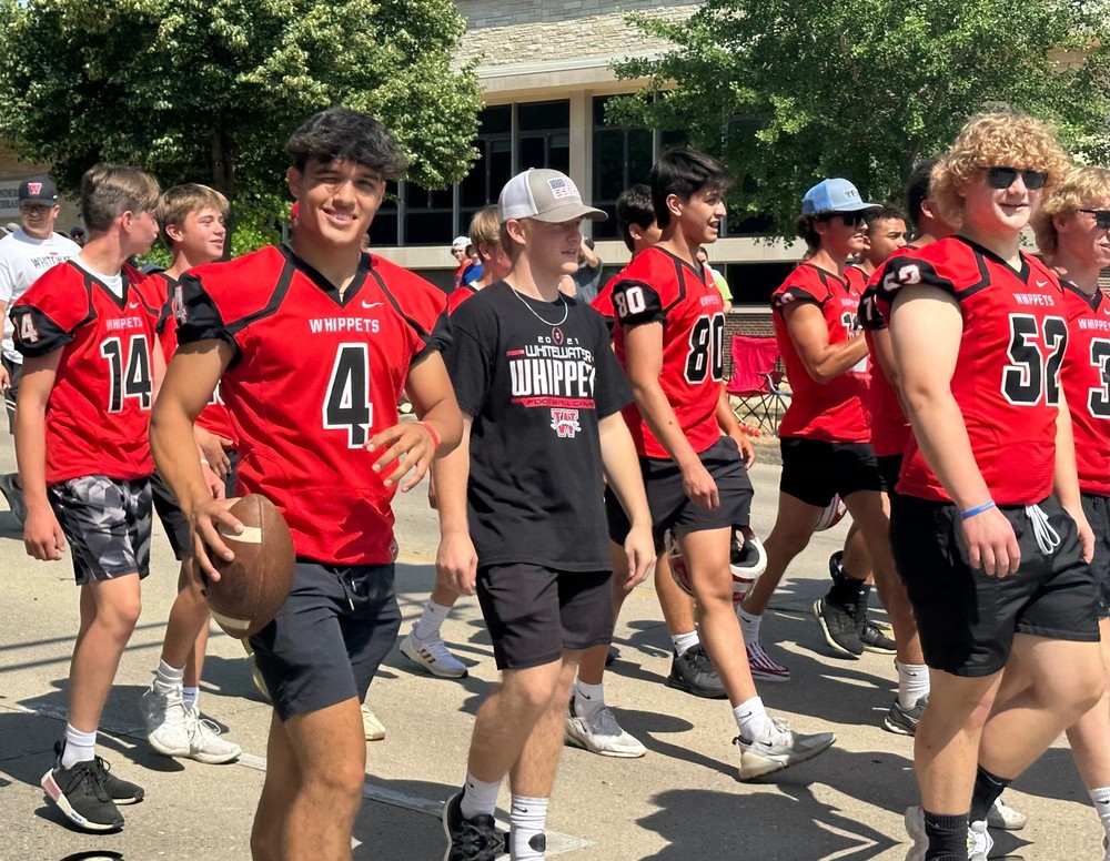 High School Groups Participate in Whitewater July 4 Parade Whitewater