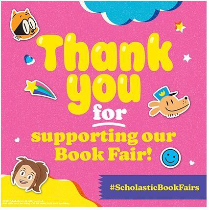 Thank you for supporting the book fair pic