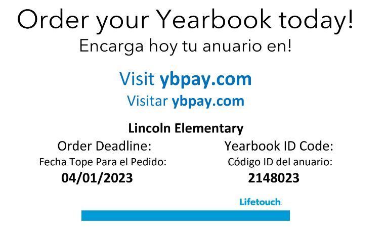yearbook ordering information