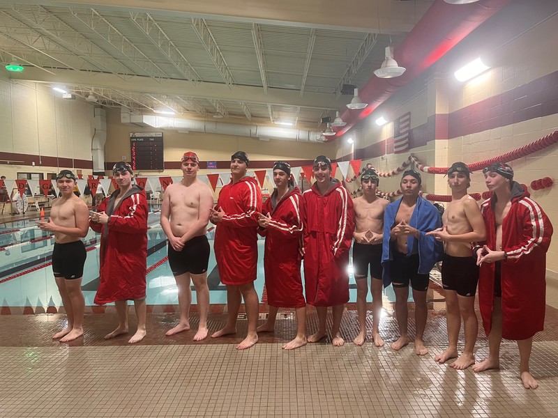 Swim Hosts Burlington Coop Whitewater High